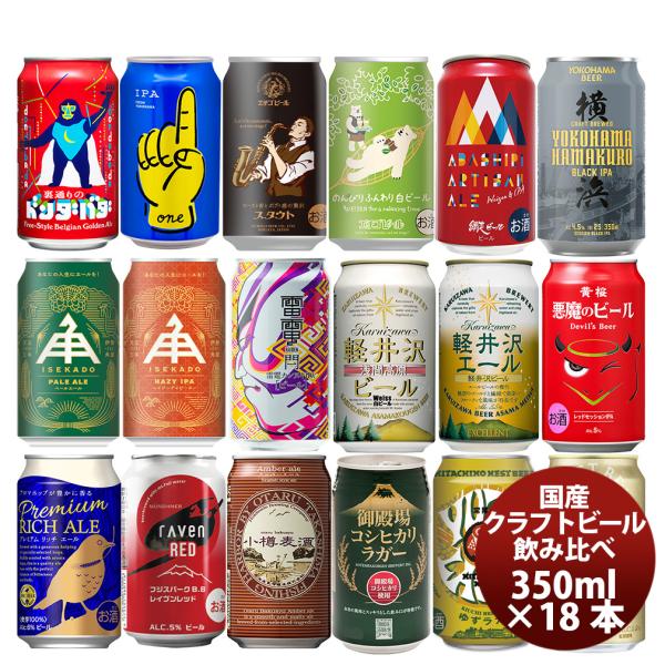 春 お祝い ビール 国産クラフトビール バランス良し！ スタンダード 18