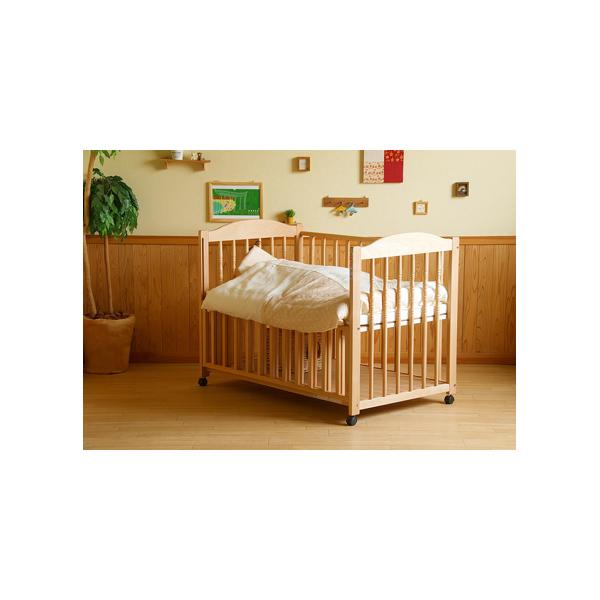 スリーピー クラシカルベビーベッド エリーゼ 収納棚付 NA(ベビー