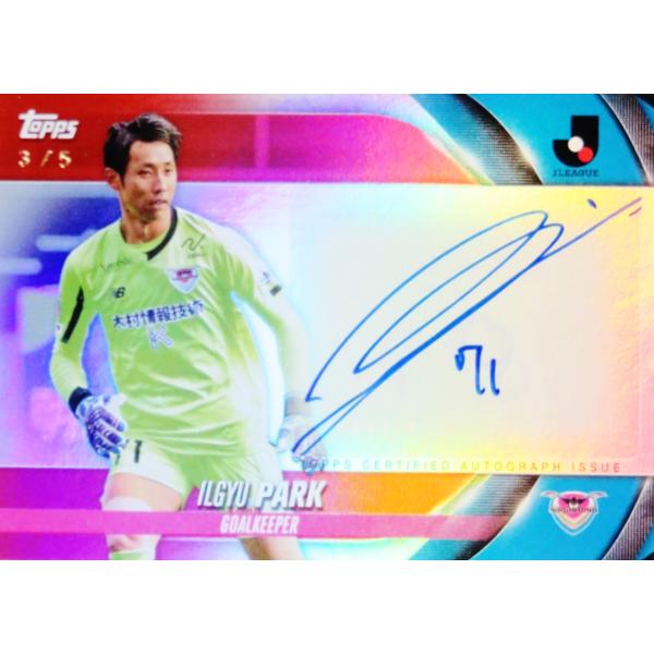 朴一圭/サガン鳥栖】2024 Topps Jリーグ フラッグシップ [直筆サイン