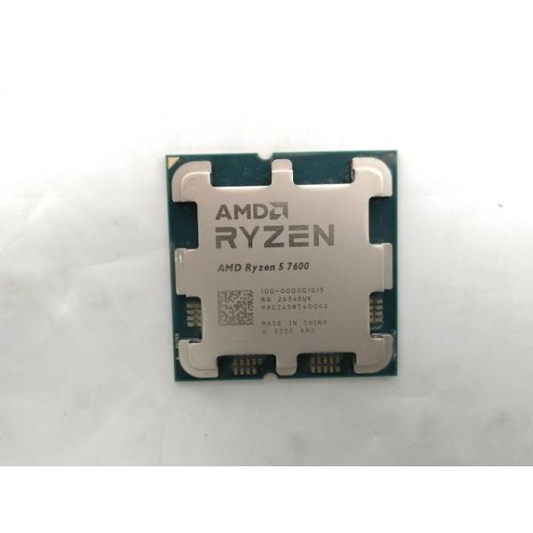 中古】AMD Ryzen 5 7600 (3.8GHz/TC:5.1GHz) BOX AM5/6C/12T/L3 32MB