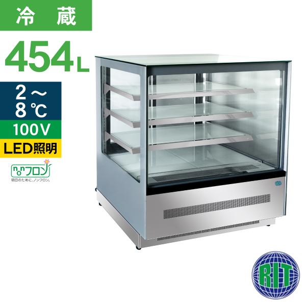 JCM レビュー特典 RIT 対面冷蔵 ショーケース（角型） RITS-202T 業務