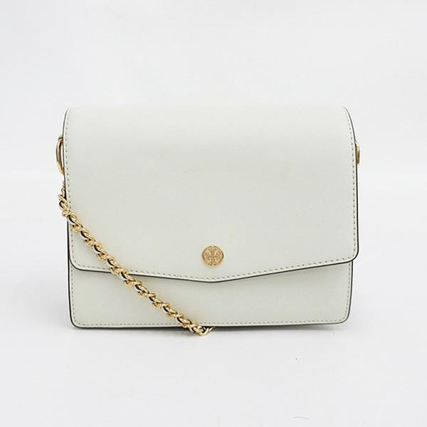 TORY BURCH(トリーバーチ) チェーンショルダーバッグ 斜め掛け 白