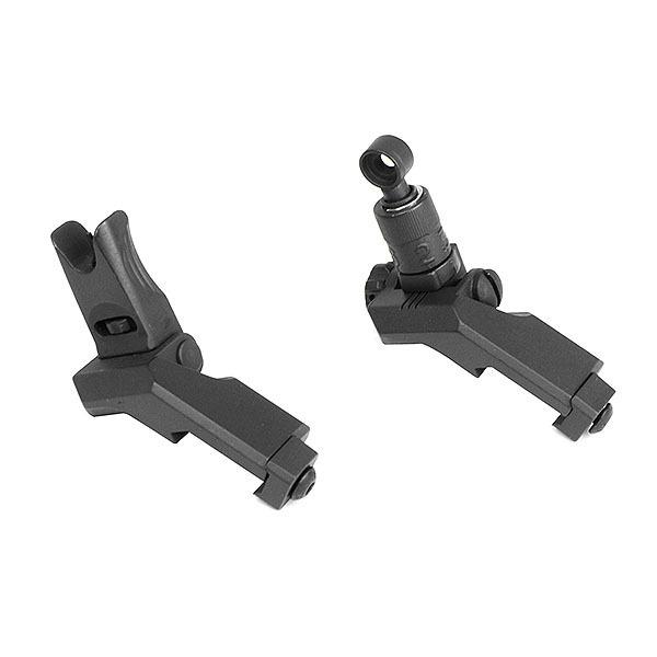 45度 オフセット フリップアップ サイト セット (Type B) : ジーリー