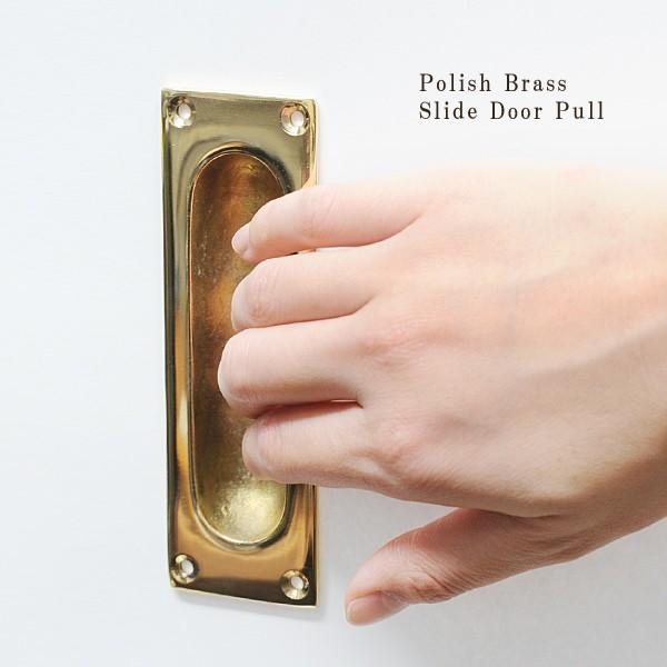 真鍮 ドア ハンドル 引き戸 取っ手 金具 レトロ 引き出し 扉 つまみ