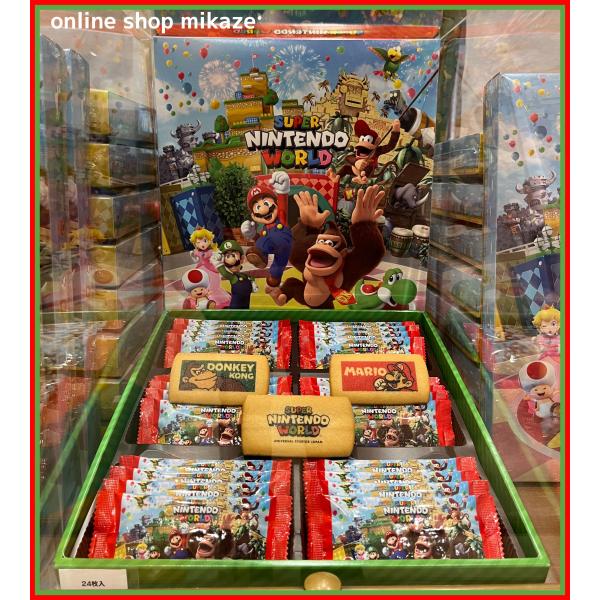 USJ 任天堂 スーパーマリオ プリントクッキー ドンキーコング お土産