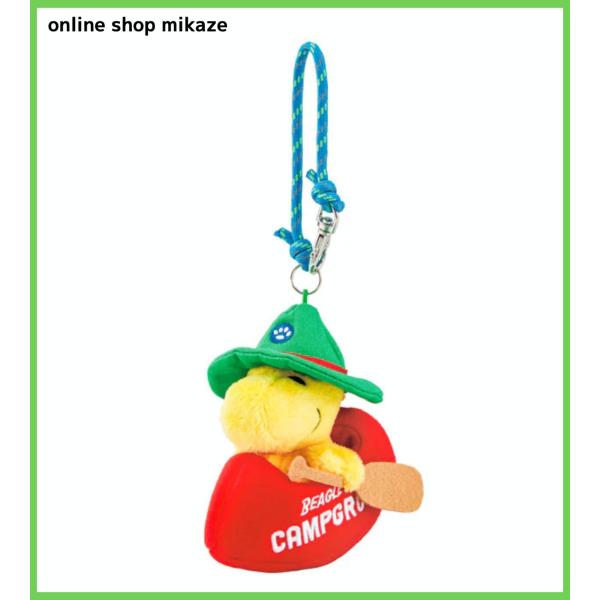 USJ スヌーピー ぬいぐるみキーチェーン ウッドストック BEAGLE SCOUT