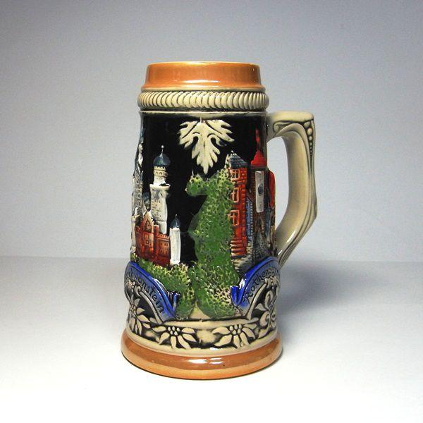 ドイツ ビアジョッキ 250ml “ロマンチック街道”ノイシュバンシュタイン