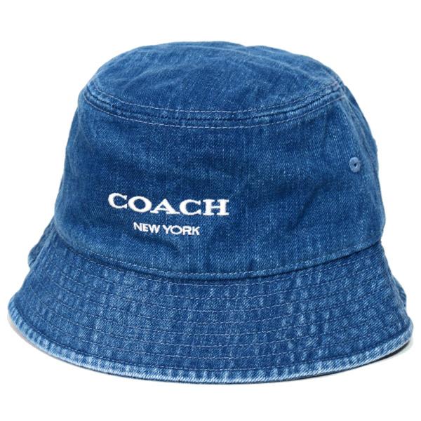 COACH（コーチ） 帽子 コットン シグネチャー ロゴ バケットハット