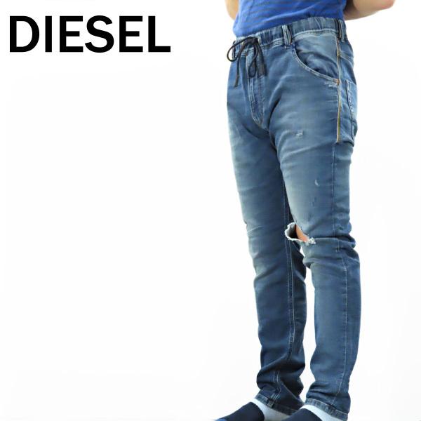 DIESEL（ディーゼル） KROOLEY-NE Sweat jeans 00CYKI 084TZ 01 ジョグ