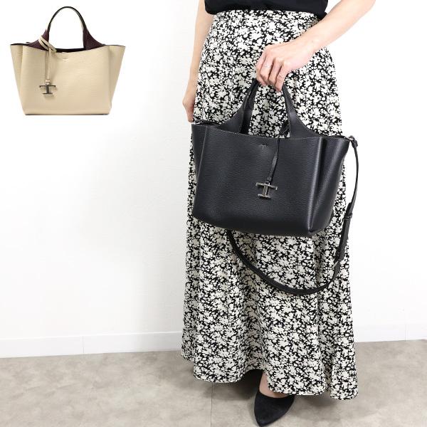 TOD'S（トッズ） TODS T TIMELESS Tote Bag Tタイムレス トートバッグ