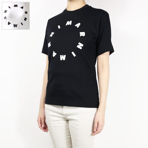 MARNI（マルニ） Circle Logo T-Shirts Tシャツ 半袖 カットソー ロゴT