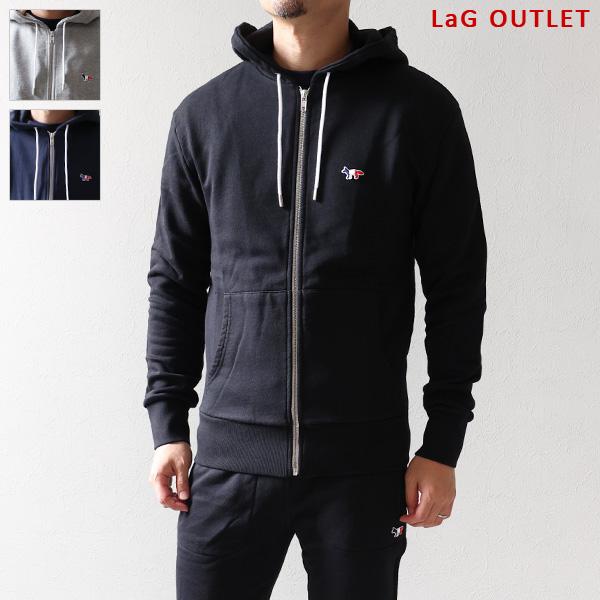 MAISON KITSUNE（メゾン キツネ） Tricolor Fox Patch Hoodie