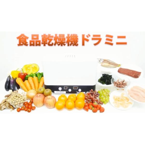 食品乾燥機・野菜乾燥器☆ドラミニ☆ご家庭用や業務用で干し野菜や