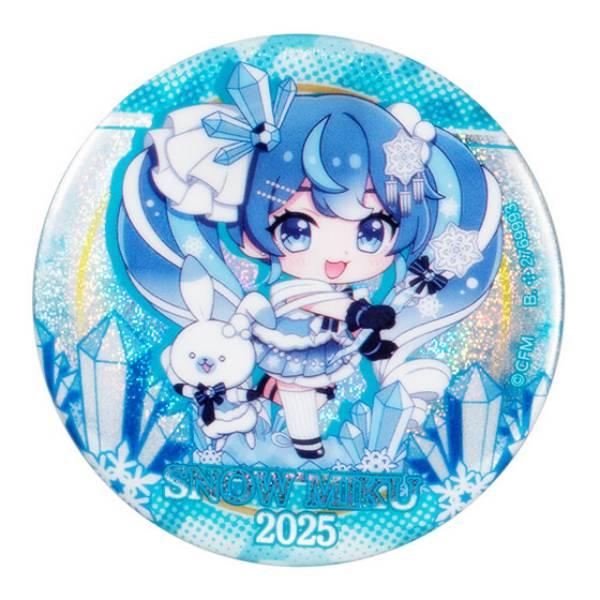 MIKU 2018 雪ミク 柚希きひろ 非売品 缶バッジ 希少】初音ミク 缶