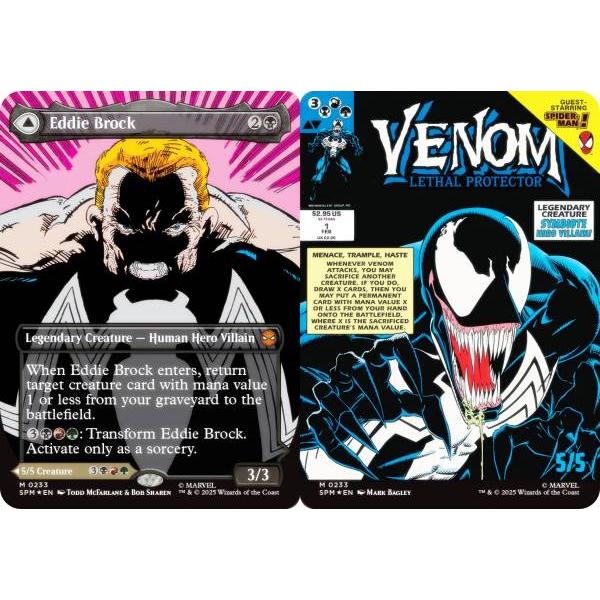 FOIL/ボーダーレス版】マジックザギャザリング SPM EN 0233 エディ