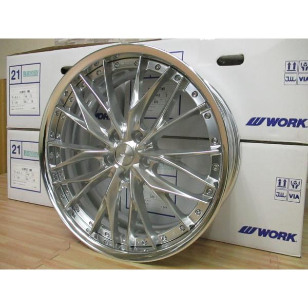 WORK 在庫有り 即納 4本 新品 WORK SCHWERT BRUNNEN 21インチ 5H120