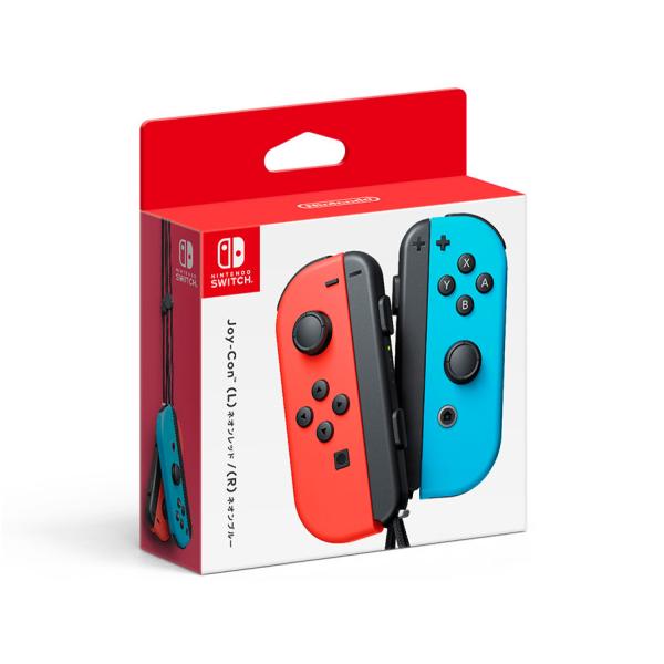 Nintendo Switch 任天堂 Joy-Con (L) ネオンレッド/(R) ネオンブルー
