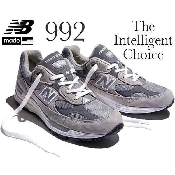 992シリーズ NEW BALANCE M992GR MADE IN U.S.A. width:D GRAY