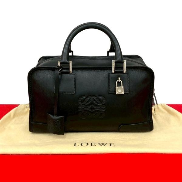 LOEWE（ロエベ） 極 美品 袋 鍵付き アマソナ 28 アナグラム ロゴ 刻印
