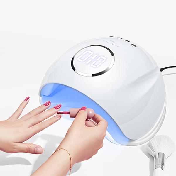 LED ＆ UV ネイルライト 48W ジェルネイル 30秒超高速硬化 低ヒート