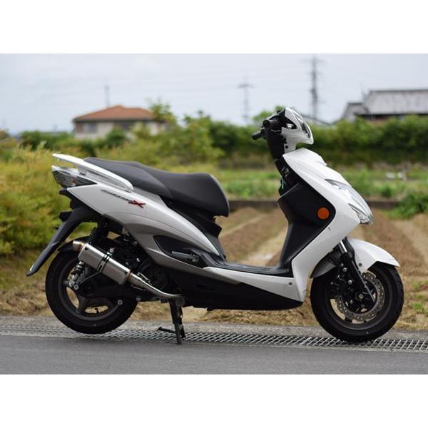 シグナス HMS ヤマハ シグナスX バイクマフラー 台湾5期仕様 O2