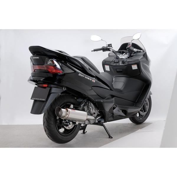 スカイウェイブ ROSSO スカイウェイブ250 バイクマフラー BA-CJ44A JBK