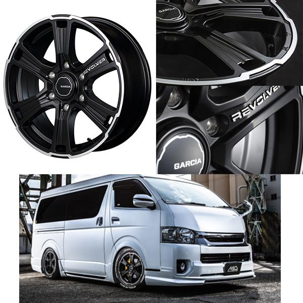 マルカサービス 17インチ リボルバー 6.5J+38 6H-139.7 1本 ホイール