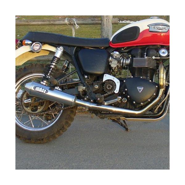 トライアンフ 空冷スクランブラー ステンレス2in1 Tromb フル