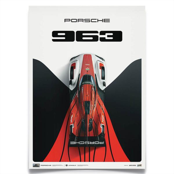 新品 90年代 ル・マン ポルシェ 911 GT1 モービル石油 ポスター 旧車