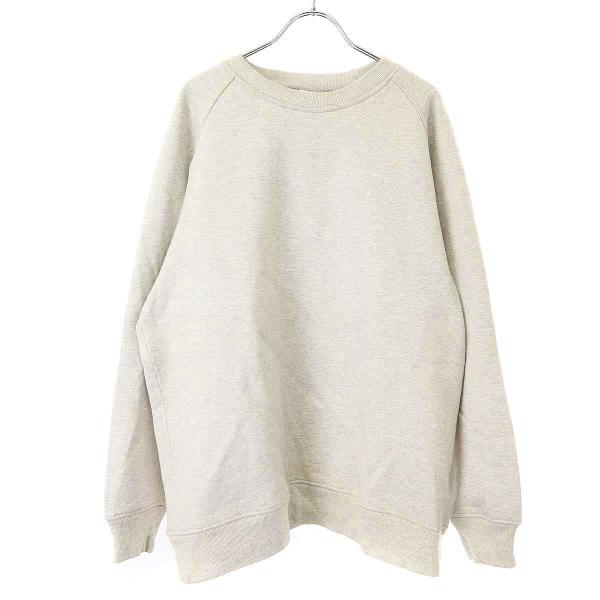 COMOLI（コモリ） 23AW コットン吊裏毛 クルーネック Y03-05002 グレー