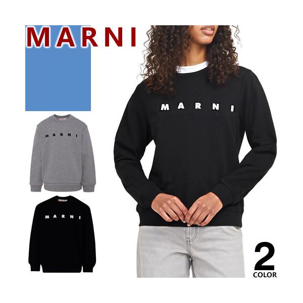 MARNI（マルニ） トレーナー スウェット レディース ロゴ プリント