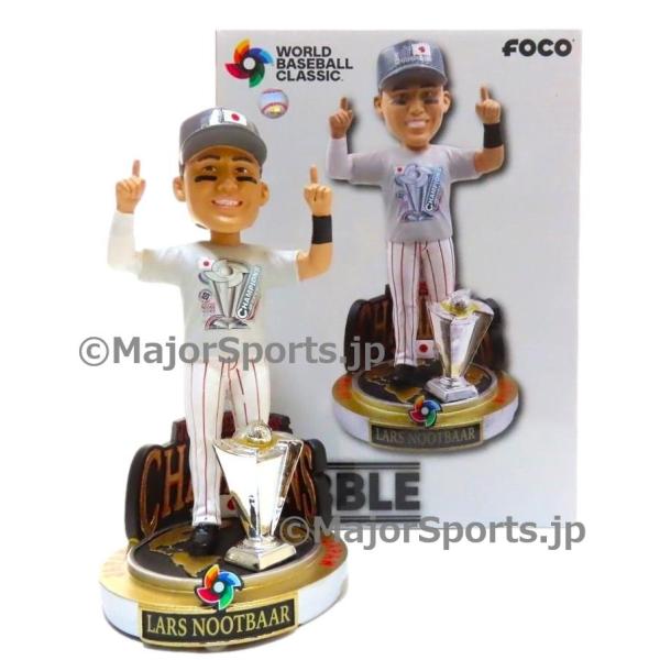 MS】ヌートバー 2023年WBC 優勝キャップ ボブルヘッド人形 新品 世界