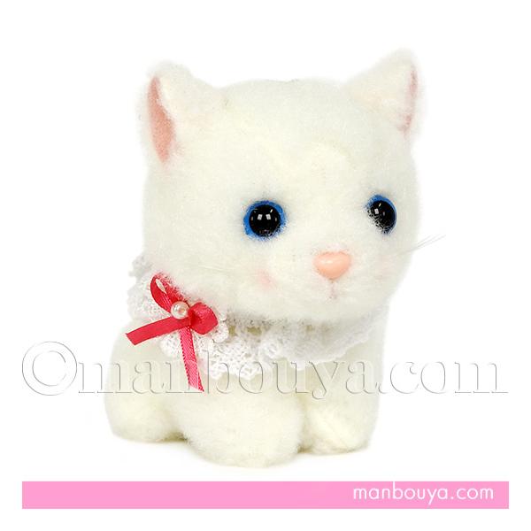 猫 ぬいぐるみ ホワイト たけのこ TAKENOKO JOYFUL MATES ふわもこ
