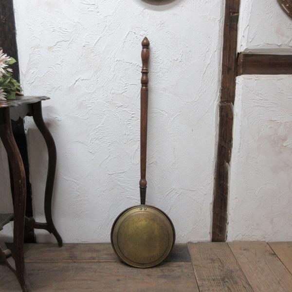 イギリス アンティーク カッパー ブラス 銅 真鍮 ウォーミングパン