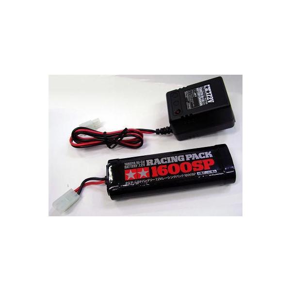 タミヤ（TAMIYA） 7.2V1600mAhニカドと充電器のセット タミヤ：55096