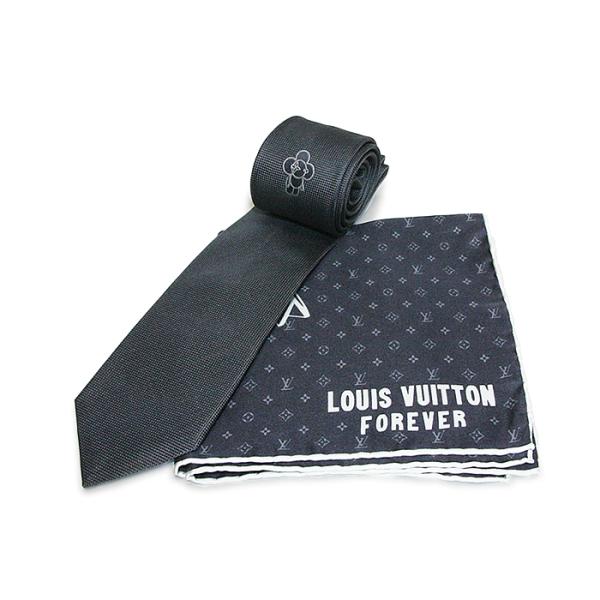 Louis Vuitton モノグラム ハンカチ グレー