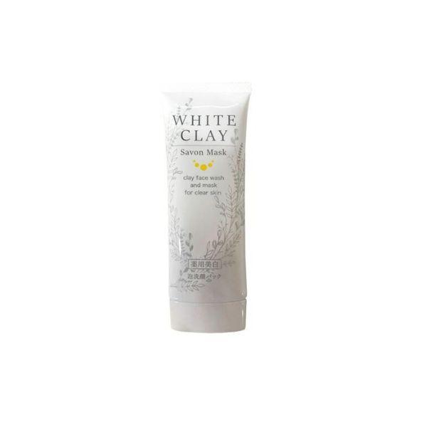 WHITE CLAY サボンマスク 薬用美白 泡洗顔パック 80g×4本 日本製 楽天