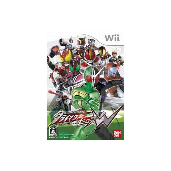 仮面ライダー クライマックスヒーローズW/Wii(Wii)/箱・説明書あり