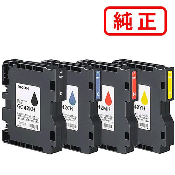 リコー（RICOH） 純正インク GC42H SGカートリッジ 4色セット