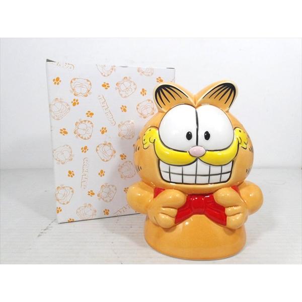 ガーフィールド/Garfield】ガーフィールド フェイス 陶器製 貯金箱