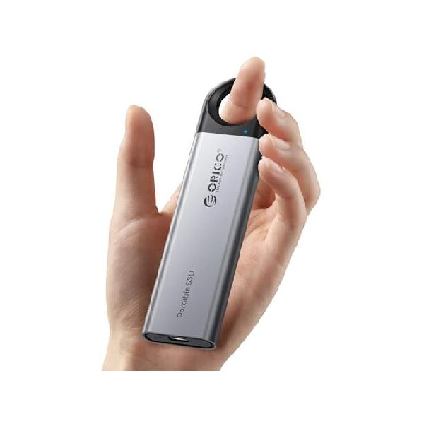 並行輸入 ORICO 1 TB外付SSD 最大1050 MB/秒、2 in USB C ＆ Aケーブル
