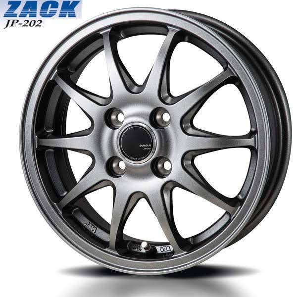 アルミホイール｜ZACK JP-202｜14インチ×4.5〈4枚〉｜軽自動車用