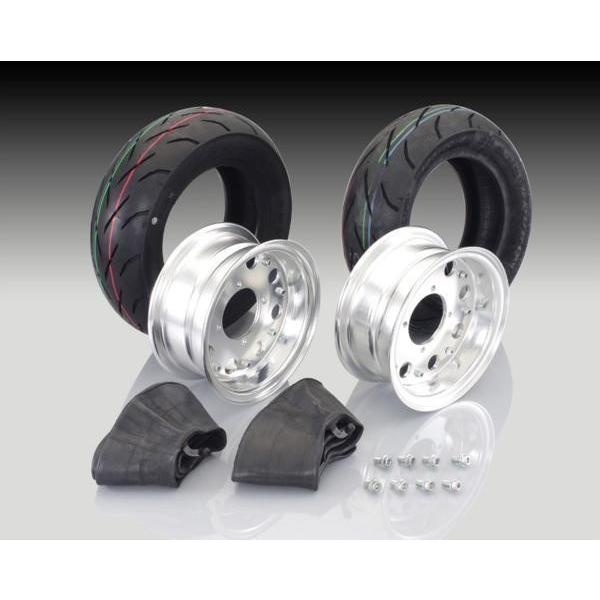 KITACO（キタコ） モンキー 8インチアルミホイール入門SET(WIDスタイル