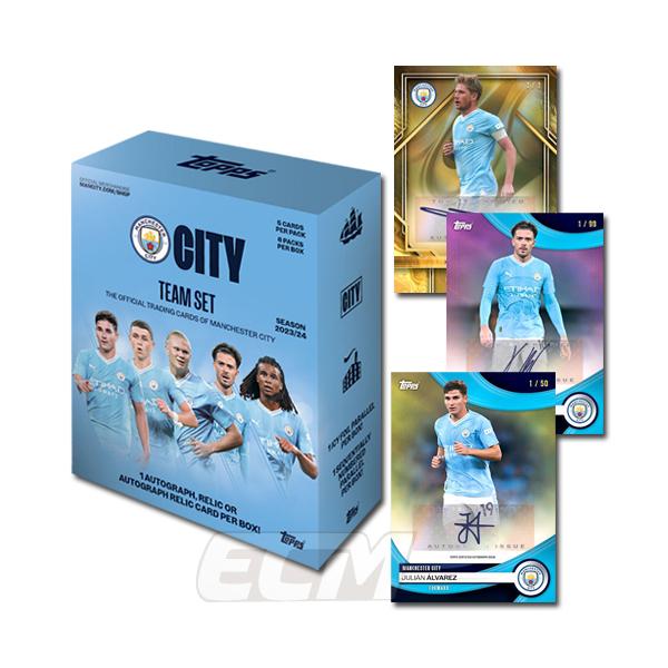 予約TOP03】【国内未発売】Topps マンチェスターシティ 23-24 チーム