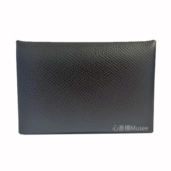 HERMES（エルメス） ≪ 新品 ≫ カードケース カルヴィ ノワール