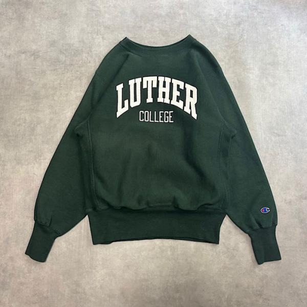 90's Champion Reverse Weave Sweat Shirt M/GREEN 90年代