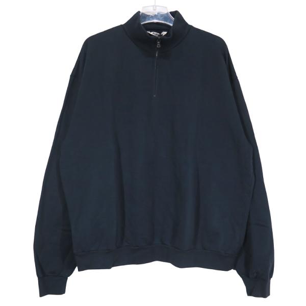AURALEE（オーラリー） ELASTIC HIGH GAUGE SWEAT HALF ZIP P/O エラ