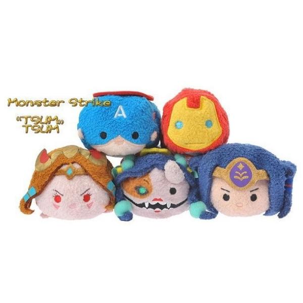 ディズニーストア限定 ツムツム ぬいぐるみ マーベル モンスター