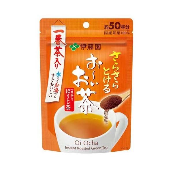 伊藤園 おーいお茶 さらさら ほうじ茶 粉末 チャック付き袋タイプ