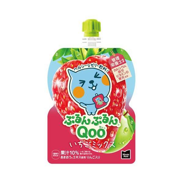 ぷるんぷるんQoo いちごミックス パウチ ( 125g×6個 )/ ミニッツメイド